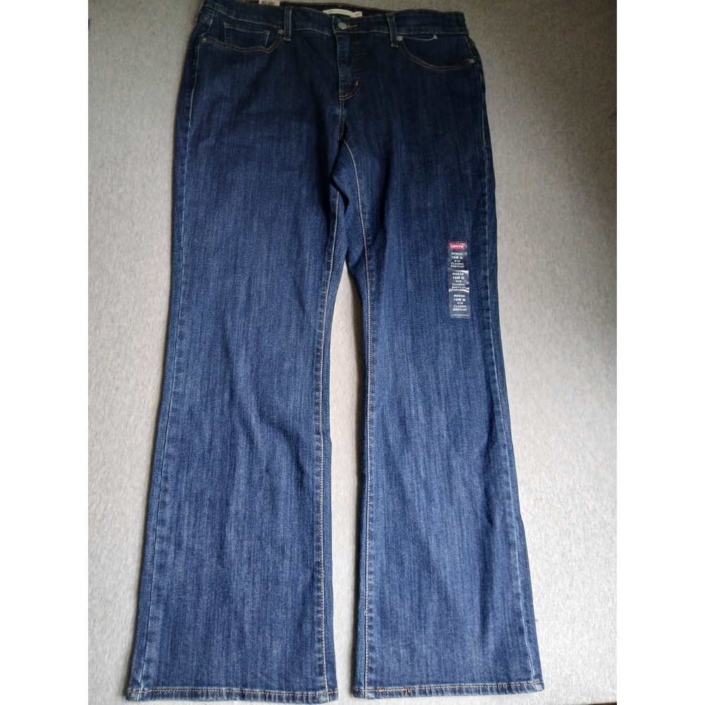 Levis Jeans Womens 16w 415 Classic Boot Bootcut Mid Rise Western Stretch New